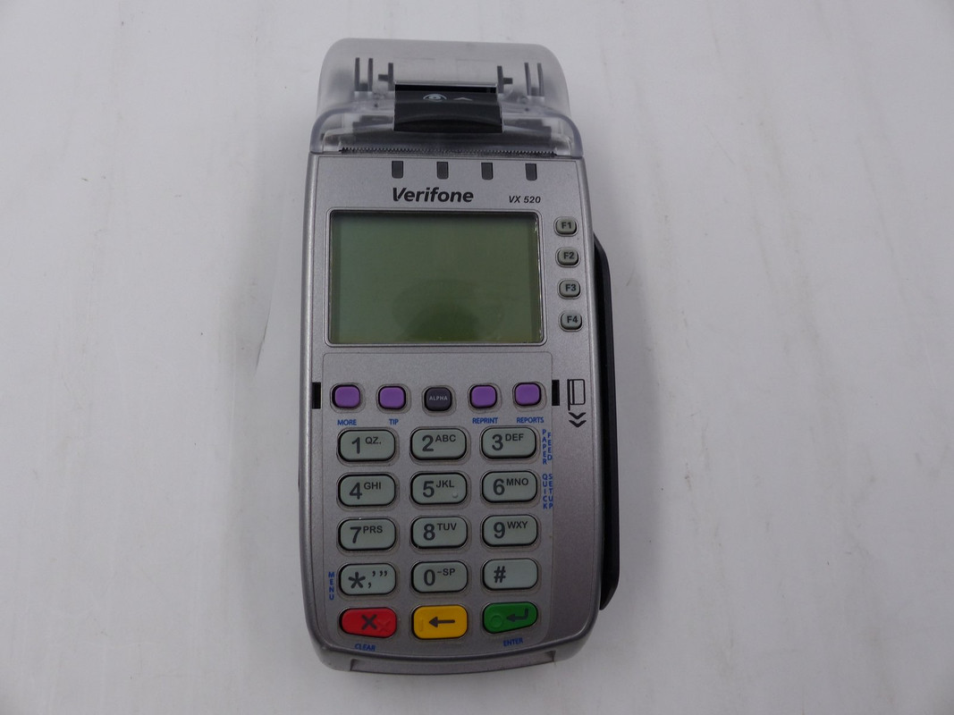 VERIFONE VX520 CREDIT / DEBIT CARD POS TERMINAL