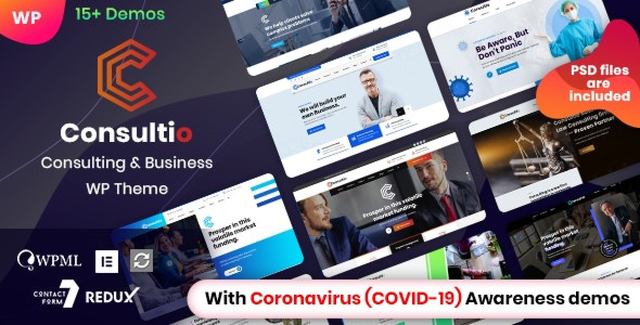 Consultio – Corporate Consulting Theme WordPress