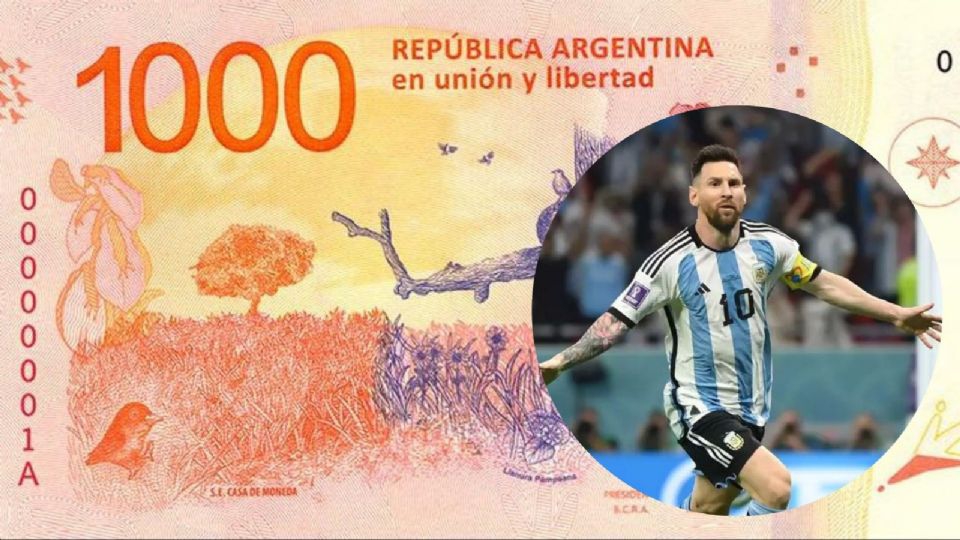 ¿Un billete con el rostro de Lionel Messi? La 'propuesta' del Banco de Argentina