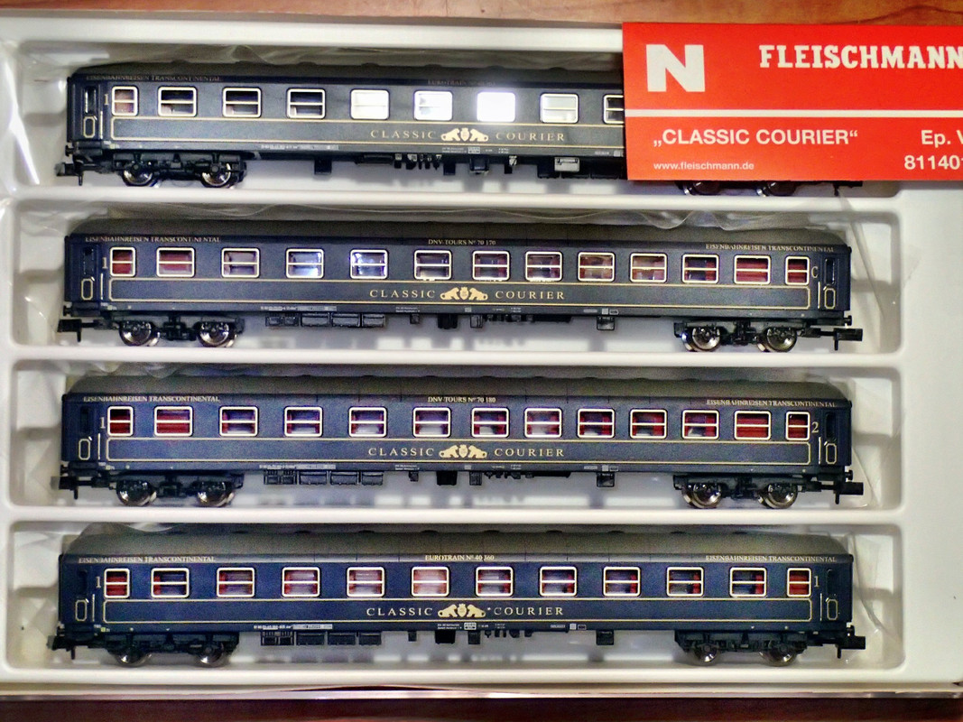 811401 поезд Classic Courier, Германия, DNV-TOURISTIK, Ep.V - 13000