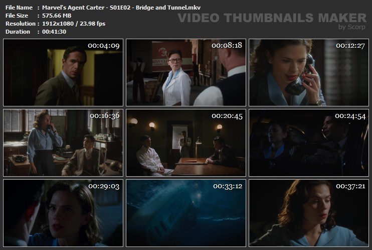 Marvel s Agent Carter S01E02 Bridge and Tunnel mkv