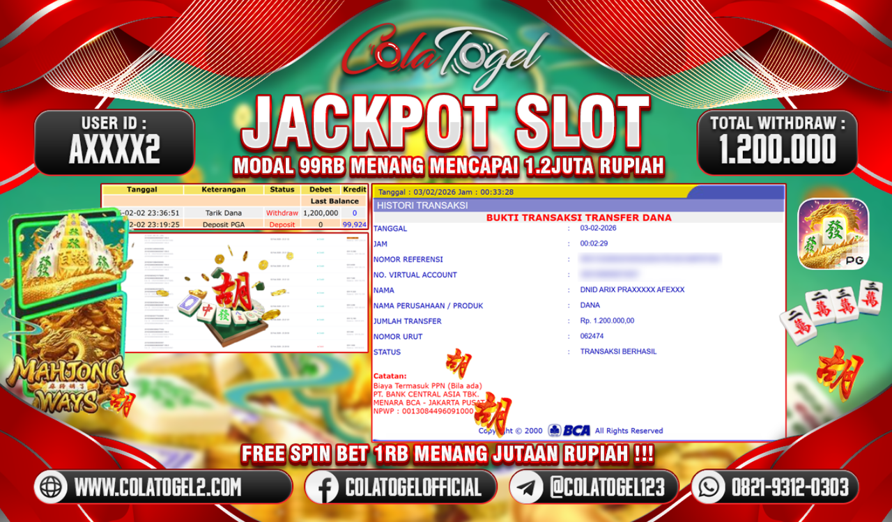JACKPOT SLOT GACOR!!