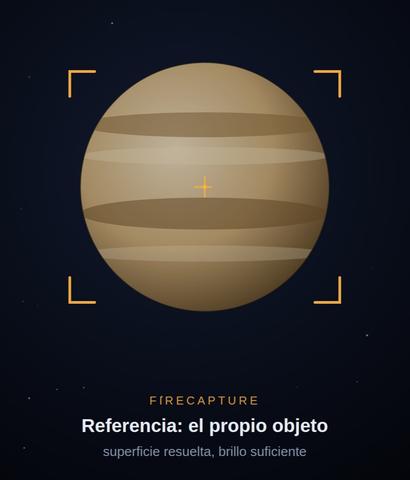 Align Box Firecapture guiado sobre objeto resuelto