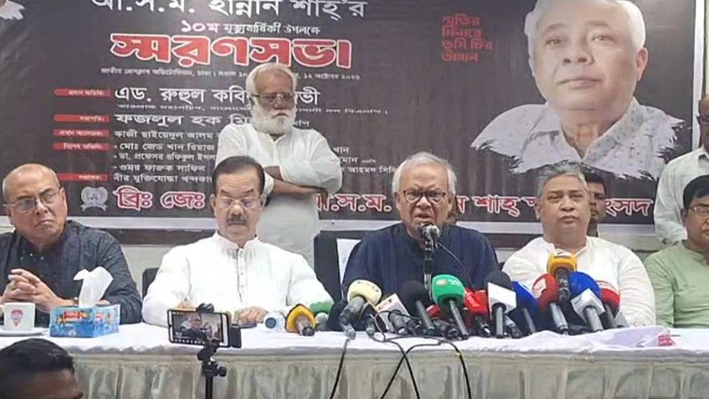 পরাজিত শক্তি দেশের স্থিতিশীলতা বিনষ্টের ষড়যন্ত্র করছে: রিজভী