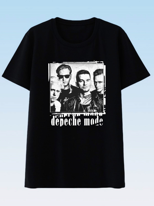 Depeche Mode Men s Casual T shirt Printed Short Sleeve Round Neck Top 40