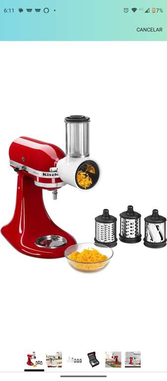 Amazon: KitchenAid KSMVSA Fresh Prep Slicer