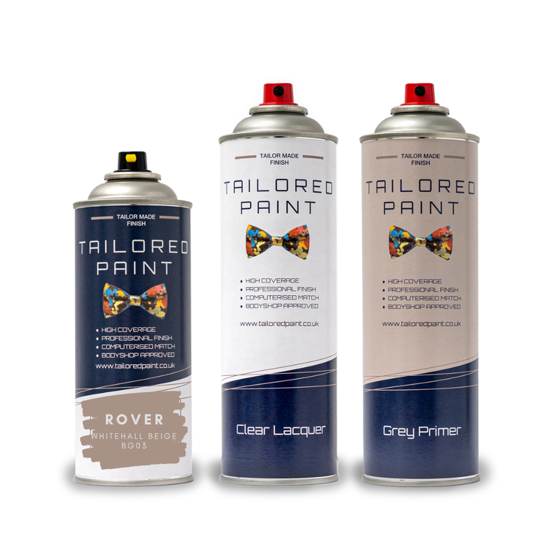 Whitehall Beige BG03 Aerosol Paint Austin Rover,Tr7,Tr6,Mini,Metro,Mgb,Mgbt - Picture 1 of 4