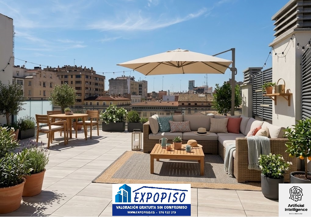 Espectacular Ático Exclusivo con Terraza de 90 m² junto a Paseo Independencia
