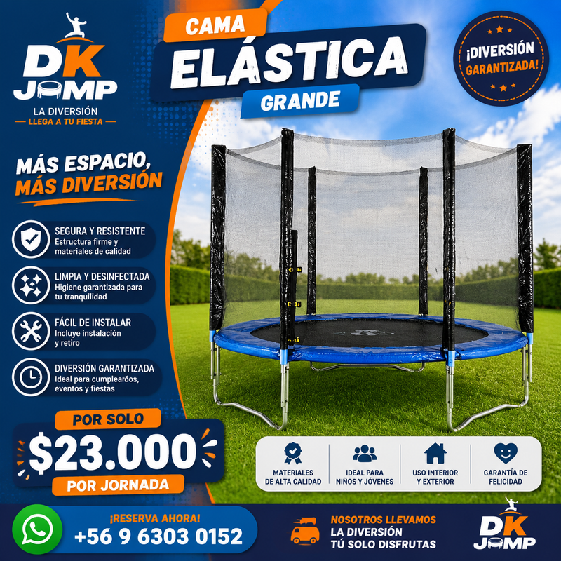 Cama Elástica Grande