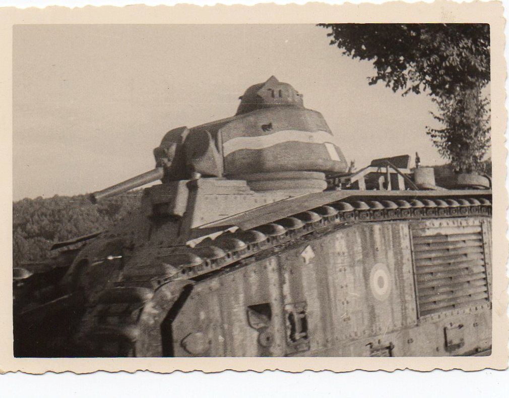 Westfeldzug, französischer Beute Tank Panzer CHA