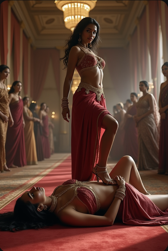 defeated queen