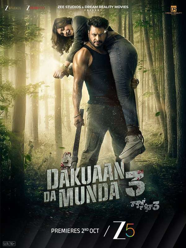 Dakuaan Da Munda 3 (2025) Punjabi Zee5 WEB-DL H264 AAC 1080p 720p 480p Download