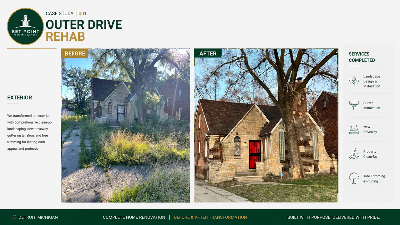 Case study renovation progress - stage 6