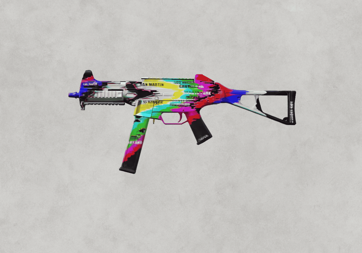 سكن UMP45 Error Glitch ببجي – تأثير أخطاء القليتش الرقمي