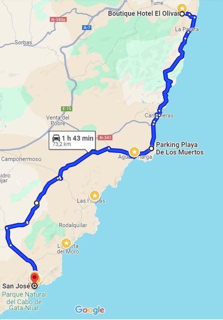 Cabo de Gata y costa Este de Almería - Blogs de España - Día 3:  Mojacar-Playa de los Muertos-San José. (1)