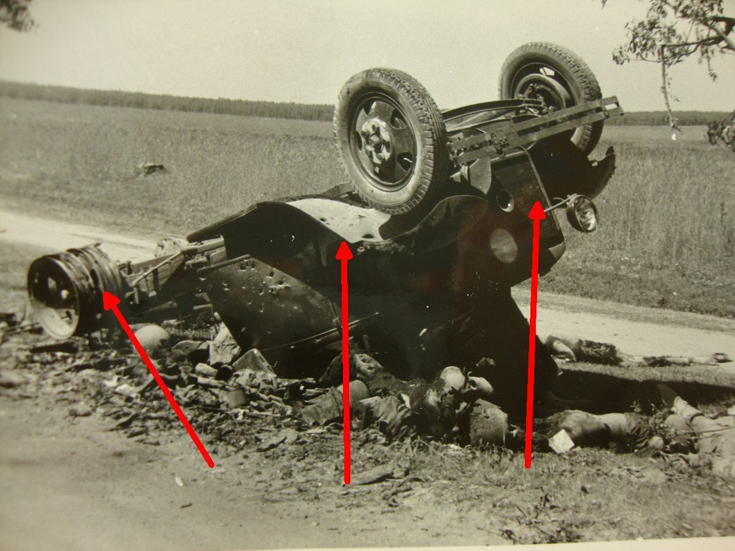 Panzergrupppe G, Russland, zerstörter russicher 