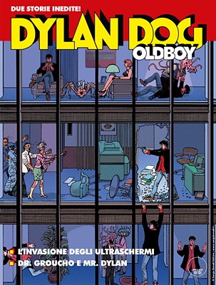 Dylan Dog Oldboy 12 - L'Invasione Degli Ultraschermi - Dr. Groucho E Mr. Dylan (Aprile 2022)