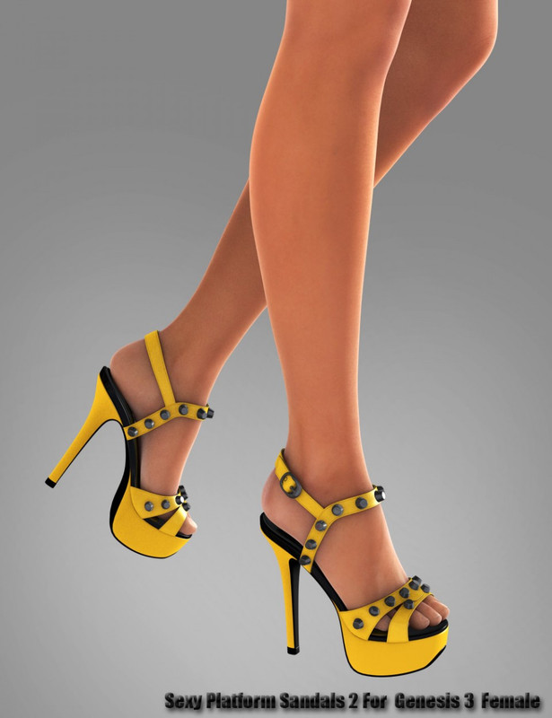 Sexy Platform Sandals 2 For Genesis 3 Female(S) (Reload)