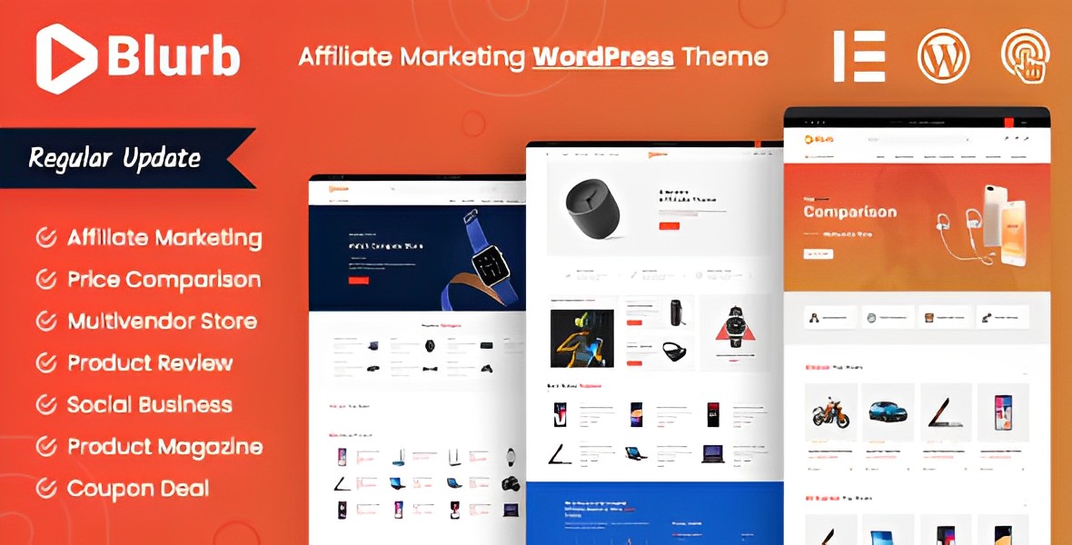 Blurb – Affiliate Marketing WordPress Theme