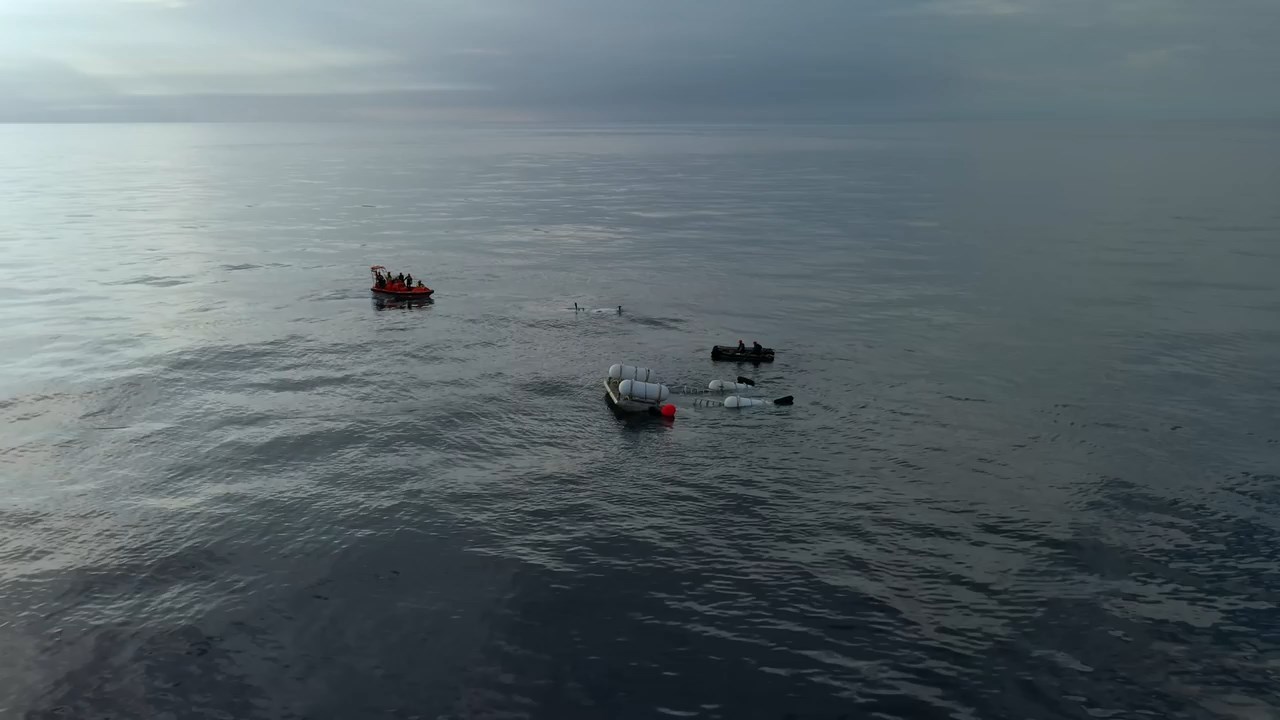 Titan: The OceanGate Submersible Disaster 2025 WebRip [Hindi + English] 480p 720p ESub Screenshot