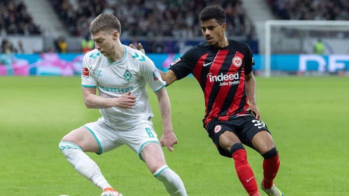 Frankfurt vs Werder Bremen, 20h30 ngày 23/08