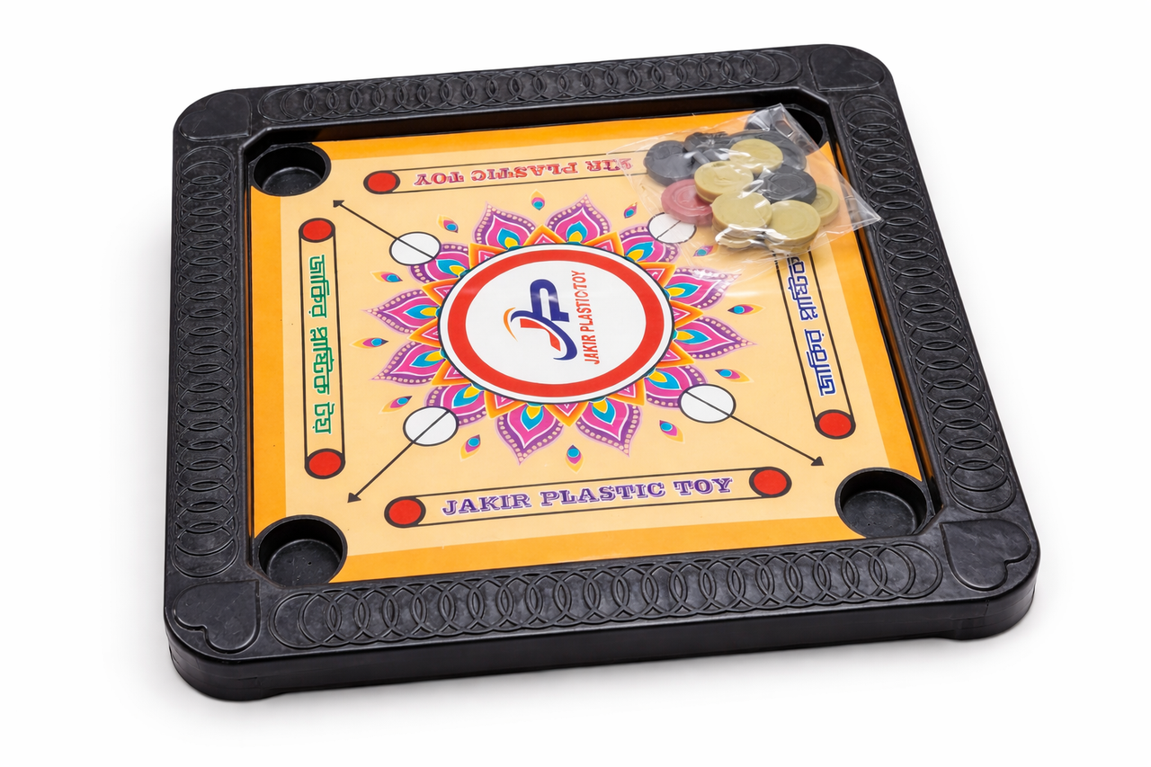 Plastic Carrom Board Set