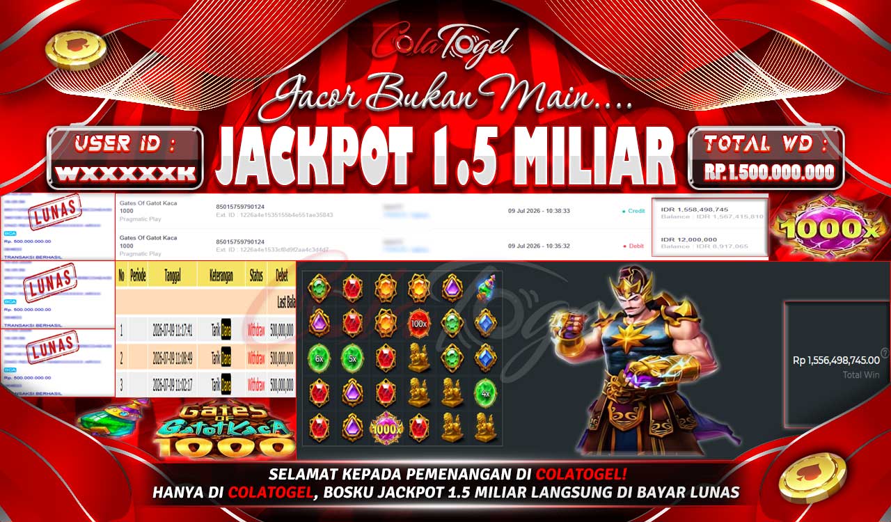 JACKPOT SLOT GACORR!!