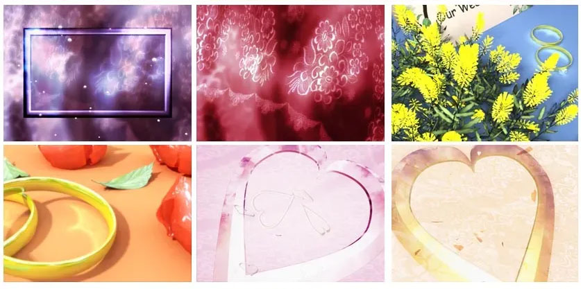 Fondos Hd Edicion Video Backgrounds Boda Quince