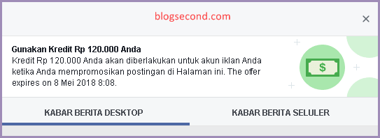 Membuat Kiriman untuk Mulai Beriklan