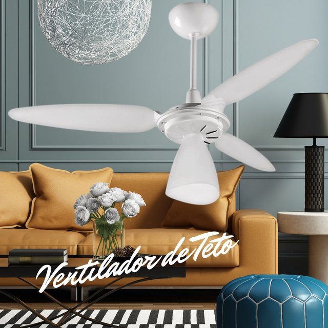 Ventilador de Teto, Wind Light Premium, Branco, 127v, Ventisol
