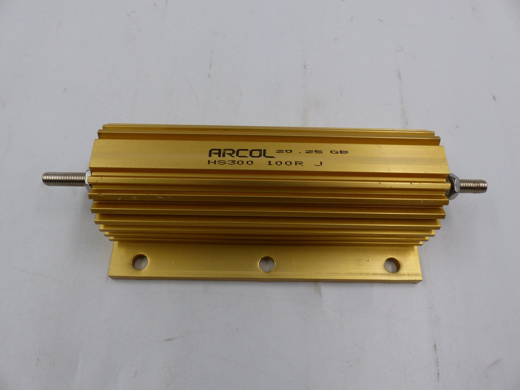 ARCOL WIRE WOUND RESISTER ALUMINUM HOUSED HS300 100R J
