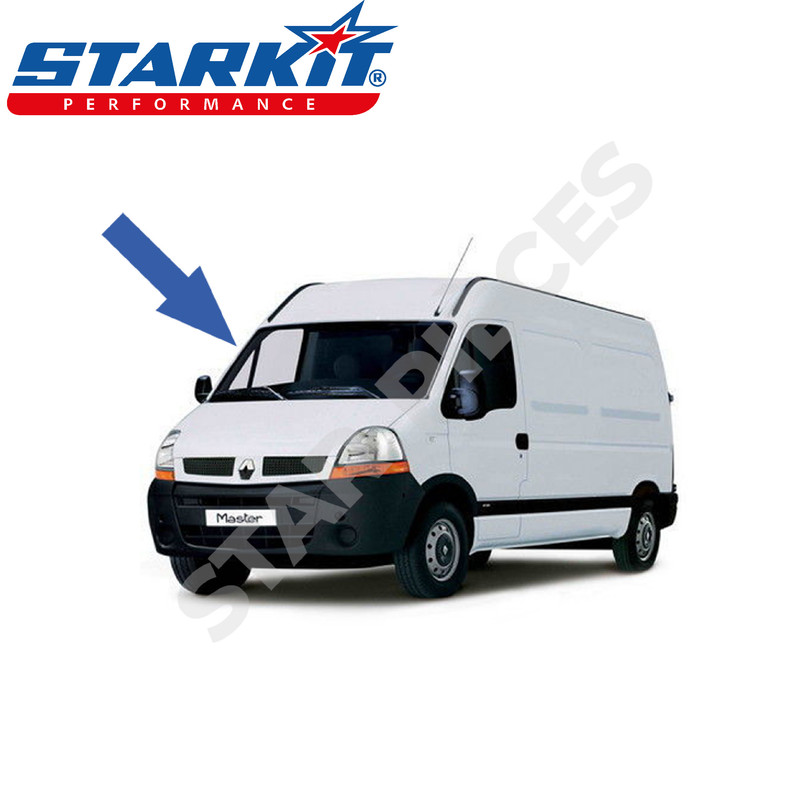 Lève-vitre électrique Avec Moteur Avant Droit Pour Renault Master 2, Iveco Daily - Réf. 8200467967 - Neuf
