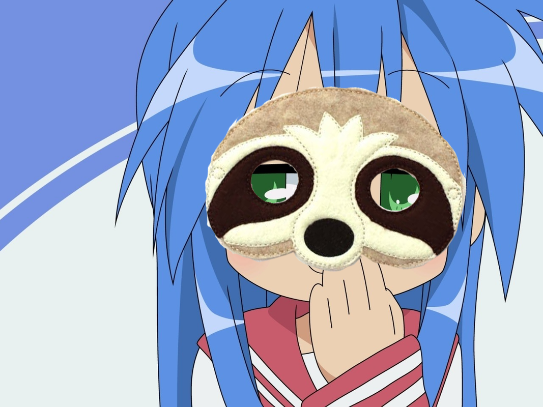 [Image: Konata-Teasing-sloth.png]