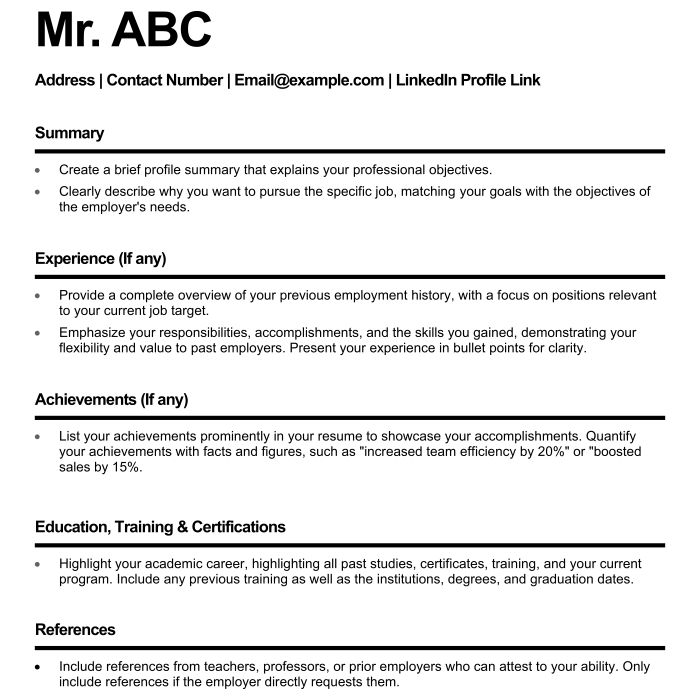 study-abroad-resume