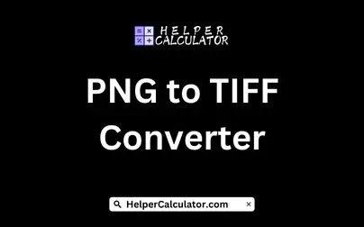 PNG to TIFF Converter