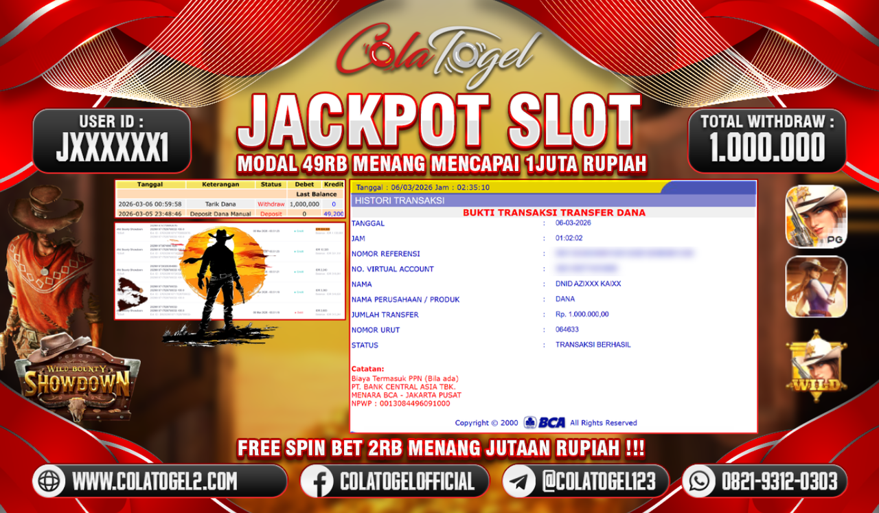 JACKPOT SLOT GACORR!!