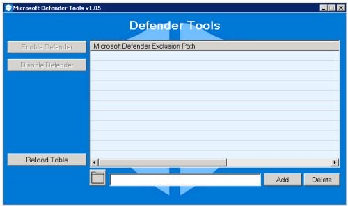 Defender Tools 1.06