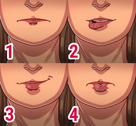 Ekspresi bibir