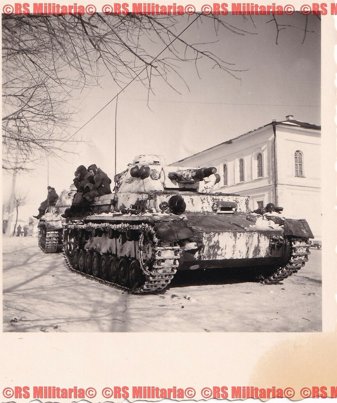 Panzer 4 Kurzrohr mit weißer Winter Camo Tarnung HAMMER Russland 1941