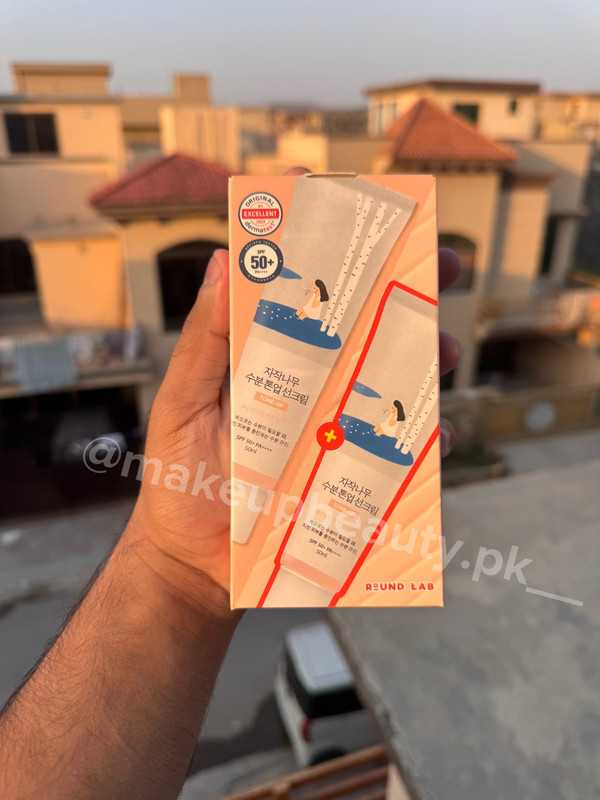 ROUND LAB Birch Juice Moisturizing Tone-Up Sunscreen (1+1 Duo Box ) - image 3