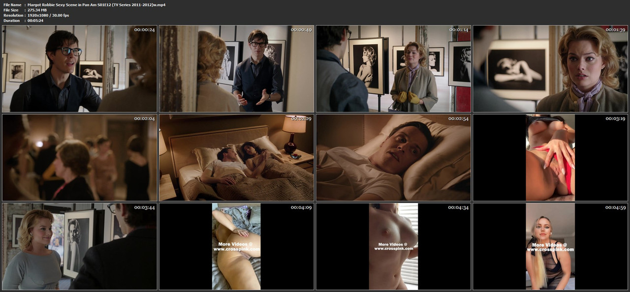 Margot Robbie Sexy Scene in Pan Am S01E12 (TV Series 2011-2012)w.mp4