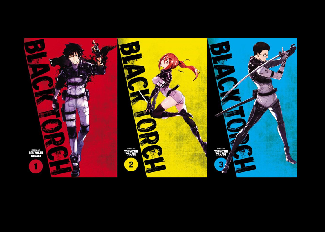 MANGA Black Torch 1-3 TP