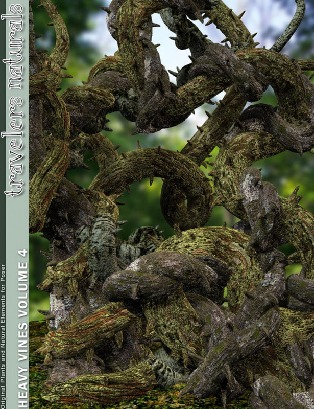 28540 Travelers Naturals Heavy Vines Vol 4