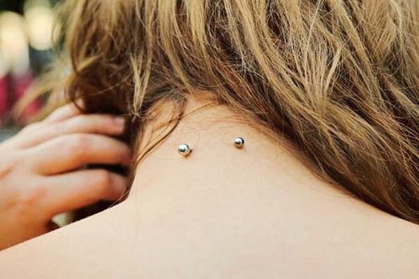 Nape piercing