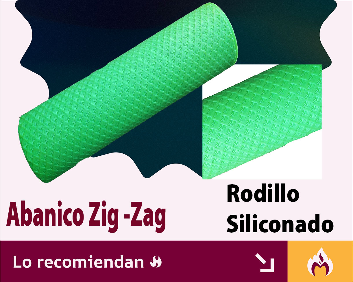 Rodillo siliconado zig zag o galleta utensilio de fondant y pasta fría