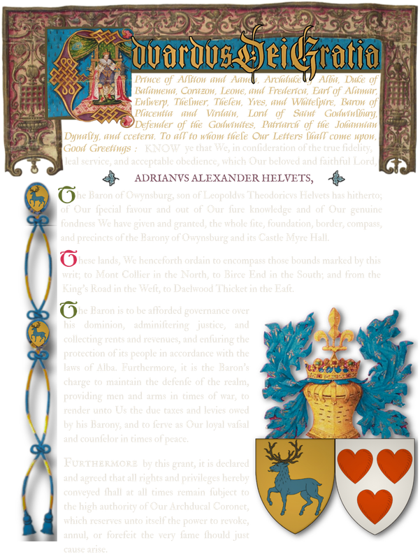 ALBA LETTERS PATENT