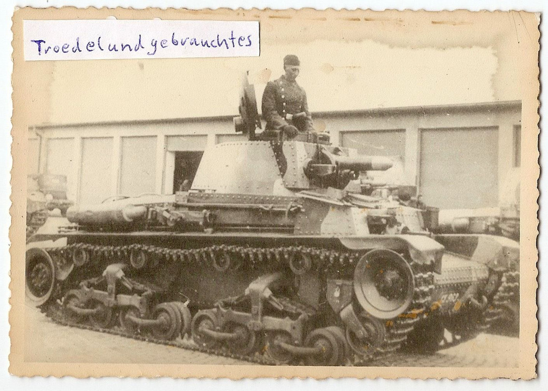 MILITÄR PANZER TARNPANZER PANZERMANN WEHRMACHT