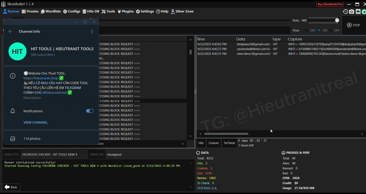 Tool Config Facebook Access Checker