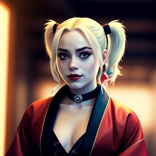 Harley-Quinn-wearing-a-kimono-50
