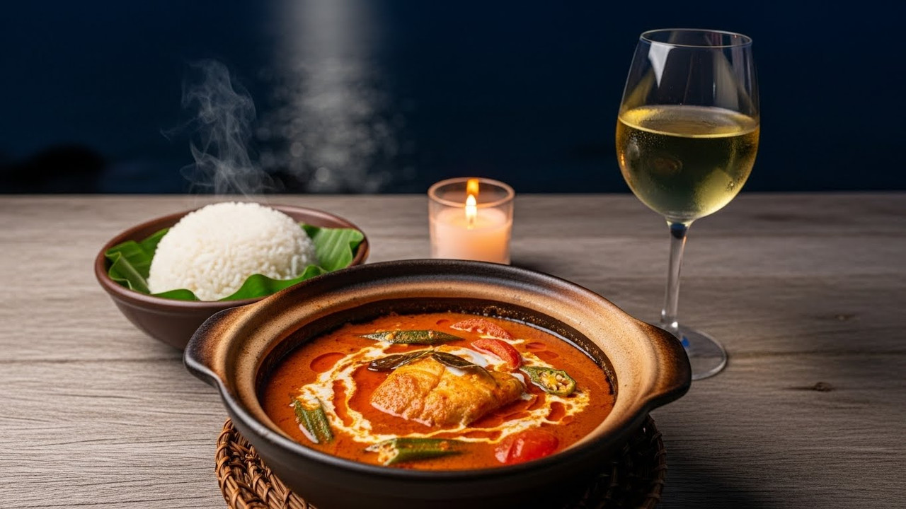 Aproximação da ilha de Tioman vista do barco